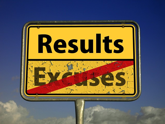 results not excuses - habits for stagers