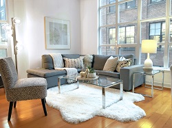 occupied staging of living room example