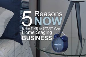 clock in decorated room