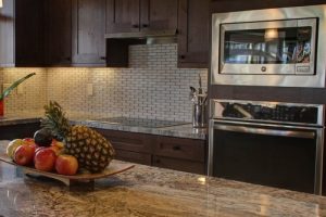 modern kitchen with lots of space