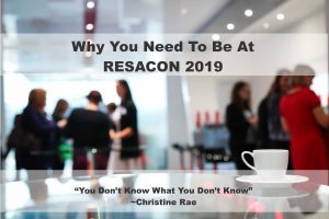 Why You Need To Attend RESACON