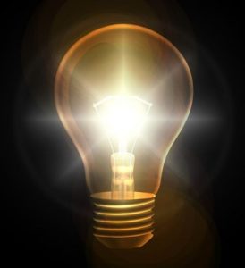 light bulb - staging ideas