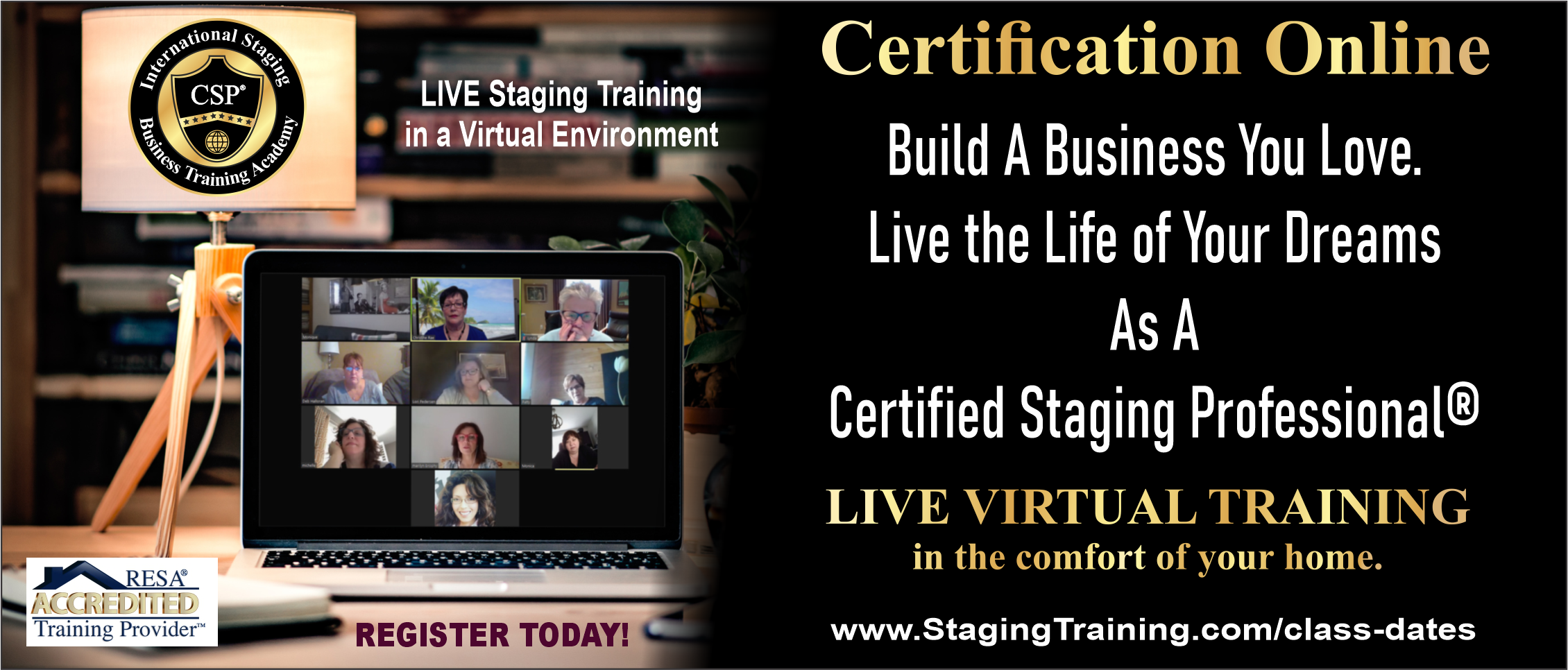live virtual staging certification