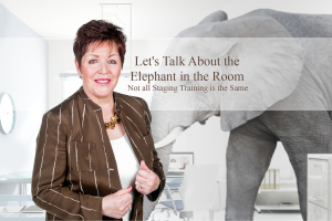 elephant in staging course room