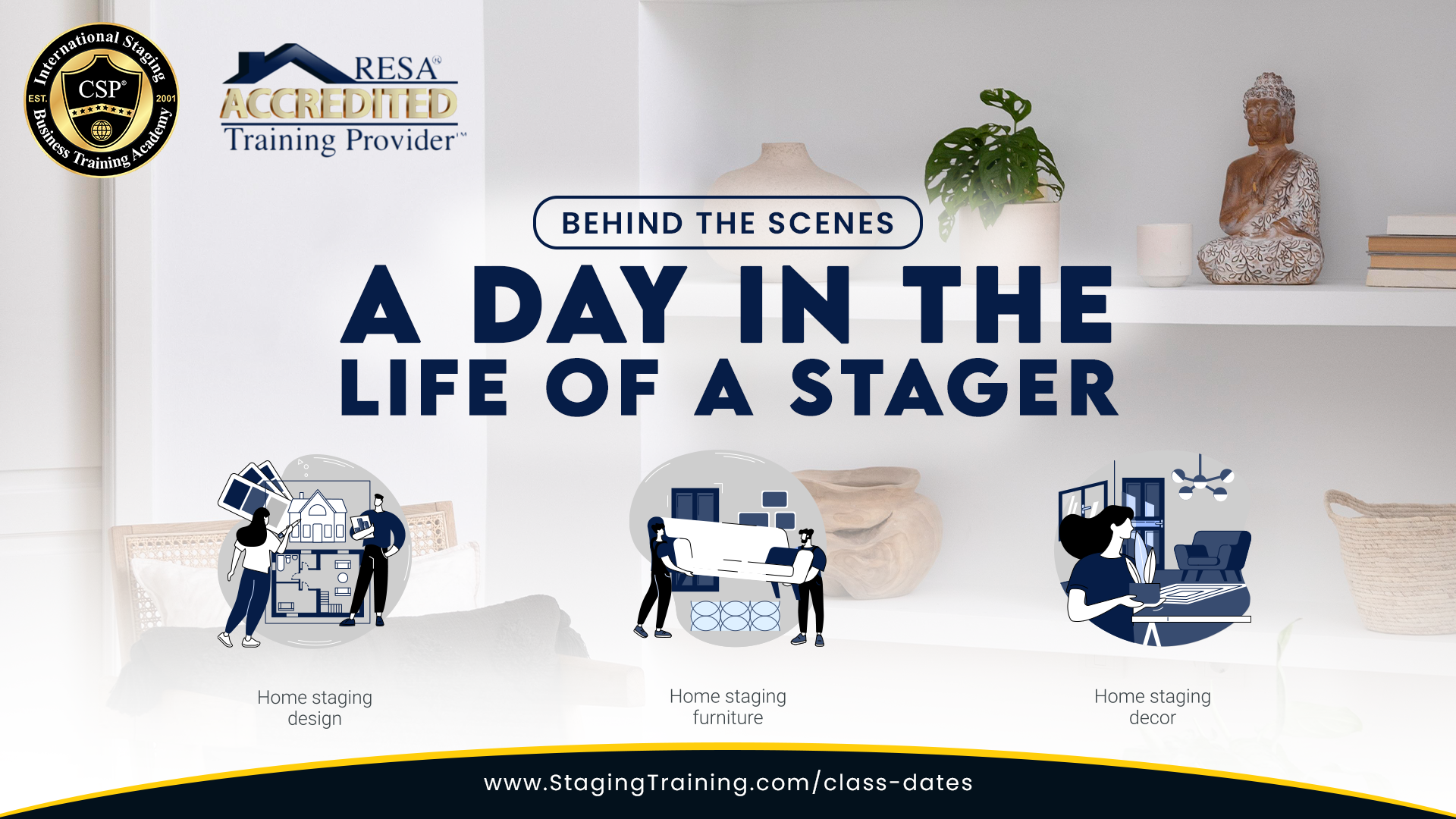 A day in the life of a stager banner