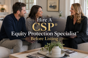 stager with home owners
