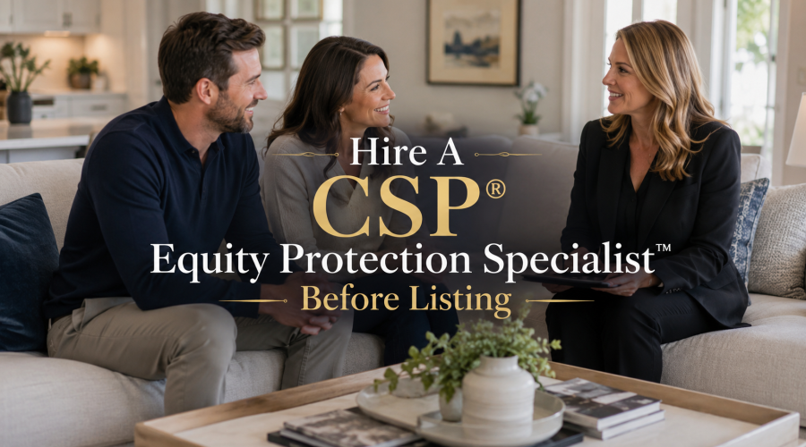 stager with home owners