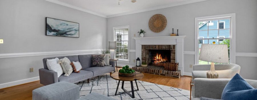 staged room
