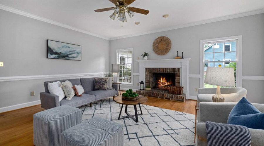 staged room